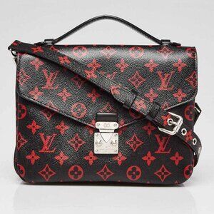 Louis Vuitton Limited Edition Monogram Infrarouge Canvas Pochette Metis Bag